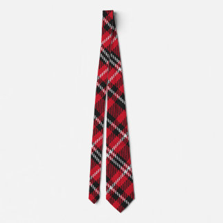 Elegant Colorful Plaid Christmas Personalized Neck Tie