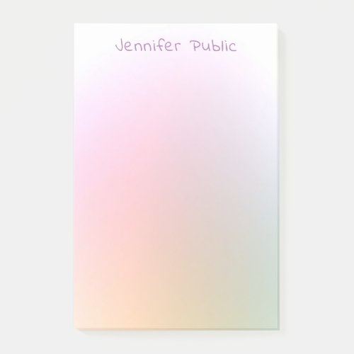 Elegant Colorful Professional Template Modern Post_it Notes