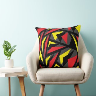 Elegant Colorful Triangle Stripes Pattern