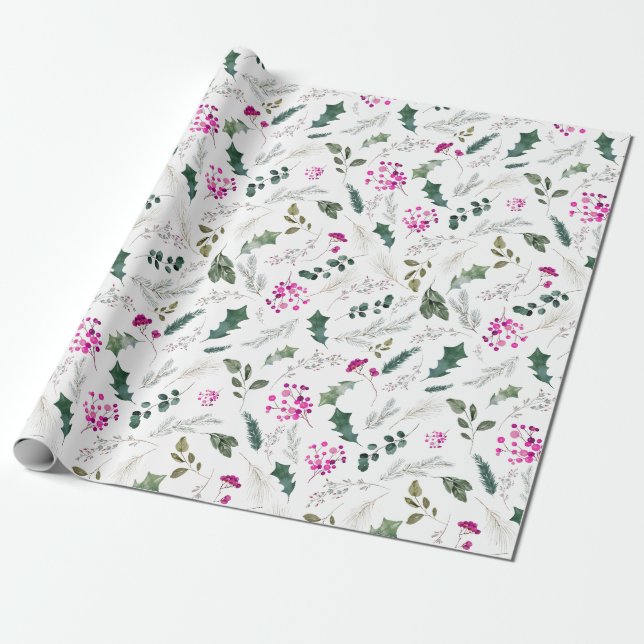 Elegant Colorful  Wrapping Paper (Unrolled)