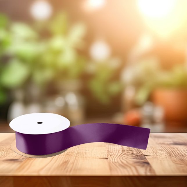 Elegant Colors - Deep Plum Satin Ribbon (Creator Uploaded)
