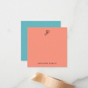 Elegant Colors Handwriting Monogram Template