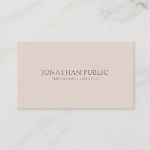 Elegant Colors Professional Modern Clean Template Business Card