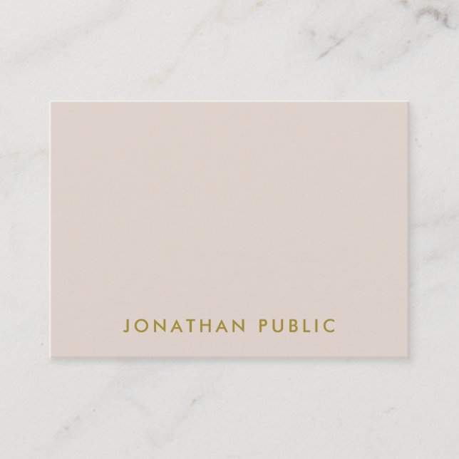 Elegant Colors Professional Template Modern Business Card (Front)