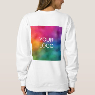 Elegant Company Business Logo Women's Basic Sweatshirt