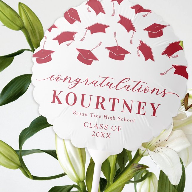 Elegant Congratulations Graduation Balloon (Creator Uploaded)