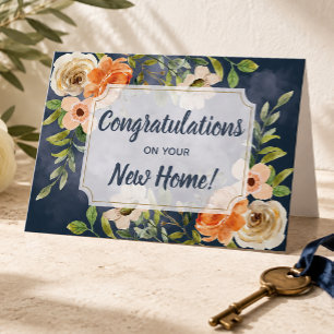Elegant Congratulations on Your New Home Card