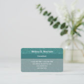 Elegant Consultant Business Cards (Standing Front)
