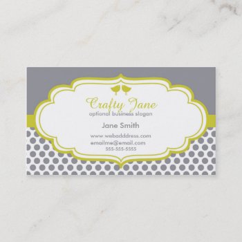Elegant Cool Birds Business Card Design Template by rhondajaidesigns at Zazzle