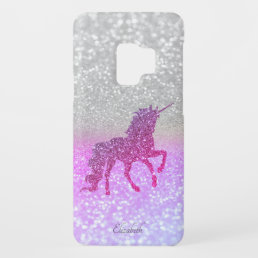Elegant Cool Glitter Bokeh Unicorn Case-Mate Samsung Galaxy S9 Case