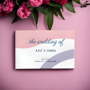 Elegant Cool Groovy Guest Book A Timeless Memento