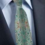 Elegant Copper and Turquoise Minimal Flower  Neck Tie<br><div class="desc">Refined and sophisticated, the Elegant Copper and Turquoise Minimal Flower Necktie is a perfect addition to your wedding suite. Featuring a subtle floral motif in rich copper and vibrant turquoise, this tie offers a minimalist yet striking design that complements both modern and classic formalwear. The digitally edited AI design enhances...</div>