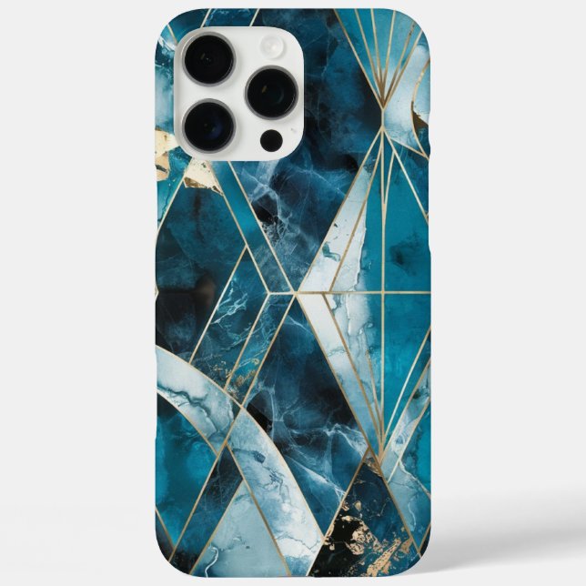 Elegant Copper | Feminine Opulent Teal Gold Case-M Case-Mate iPhone Case (Back)