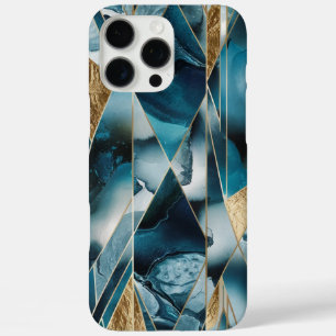 Elegant Copper Feminine Opulent Teal Gold Case-M iPhone 16 Pro Max Case