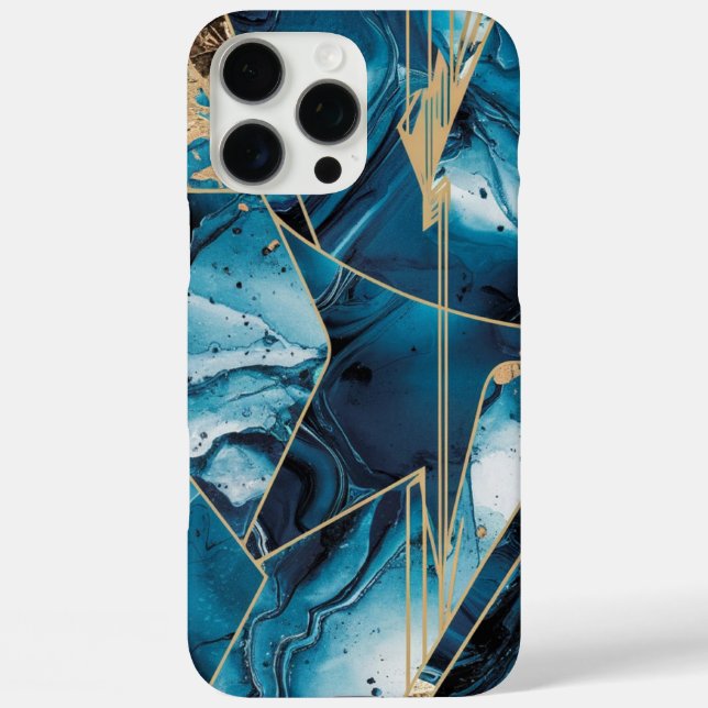 Elegant Copper | Feminine Opulent Teal Gold Case-M Case-Mate iPhone Case (Back)