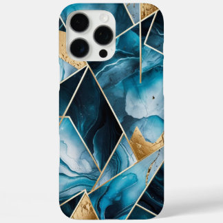 Elegant Copper | Feminine Opulent Teal Gold Case-M iPhone 16 Pro Max Case