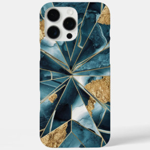 Elegant Copper   Feminine Opulent Teal Gold Case-M iPhone 16 Pro Max Case