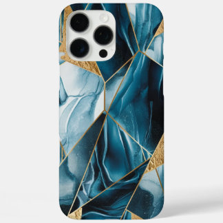 Elegant Copper | Feminine Opulent Teal Gold Case-M iPhone 16 Pro Max Case