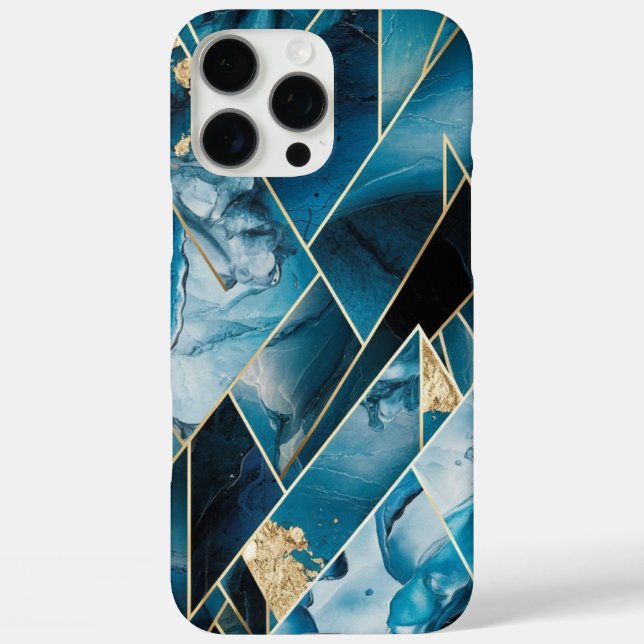 Elegant Copper | Feminine Opulent Teal Gold Case-M Case-Mate iPhone Case (Back)