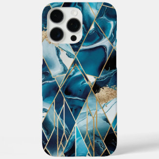 Elegant Copper | Feminine Opulent Teal Gold Case-M iPhone 16 Pro Max Case