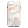 Elegant Copper | Girly Rose Gold Marble iPhone 8 Plus/7 Plus Case