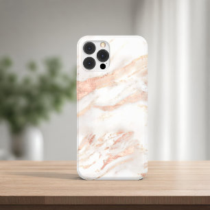 Elegant Copper   Girly Rose Gold Marble iPhone 8/7 Case