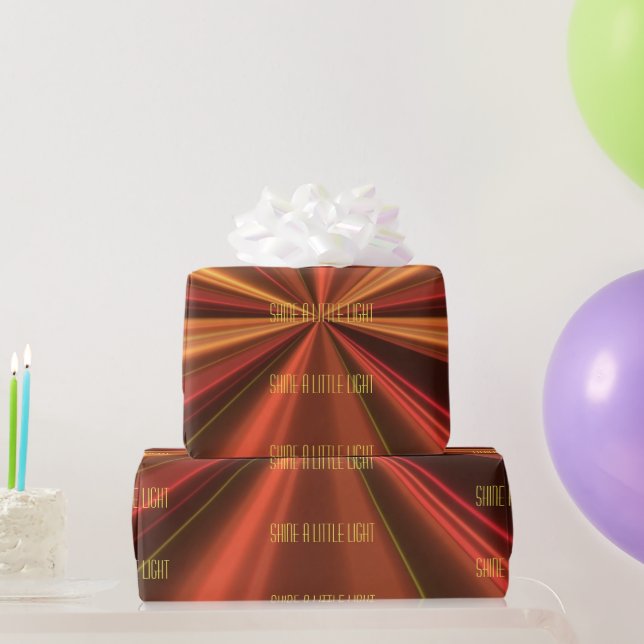 Elegant Copper Metallic Pattern Beautiful Stylish Wrapping Paper (Party Gifts)