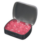 Elegant Coral Candy Tin Party Favor Quinceañera 15 (Opened)