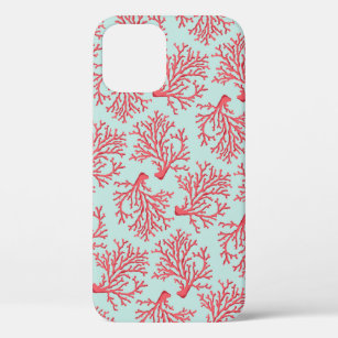 Miami Dolphins Tropical Print Apple iPhone Skin