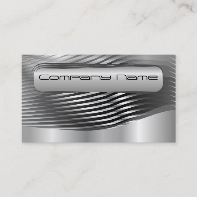 Elegant Corporate Business Card (Front)