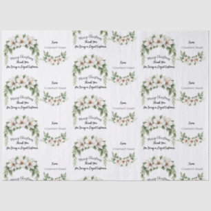 Elegant Corporate Christmas Wrapping Paper