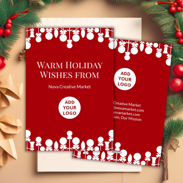  Elegant Corporate Holiday Card | Personalized (Creator Uploaded)