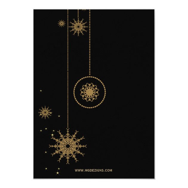 Elegant Corporate Holiday Party Invitations