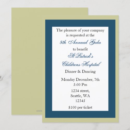 Elegant Corporate party Invitation