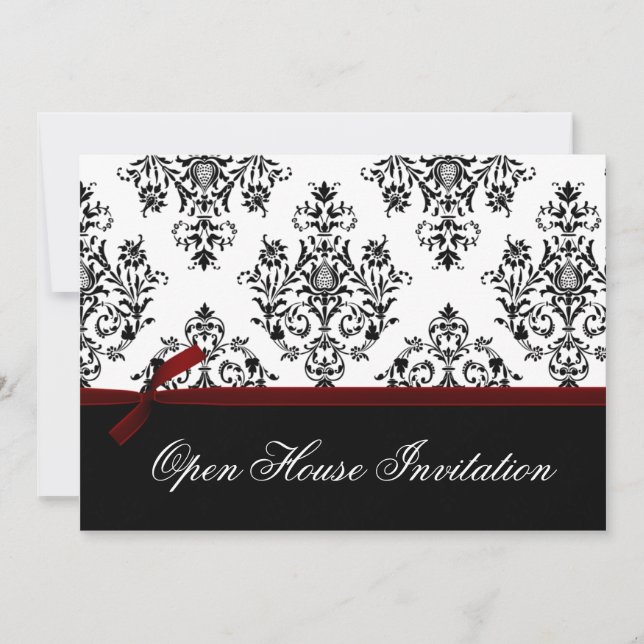 elegant  Corporate party Invitation (Front)