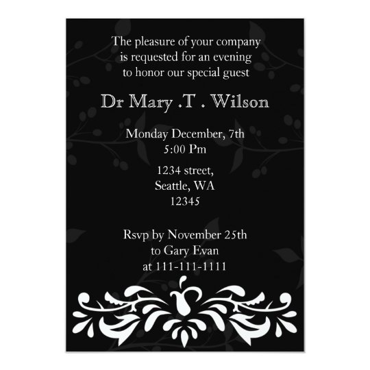 elegant corporate party invitation zazzle com