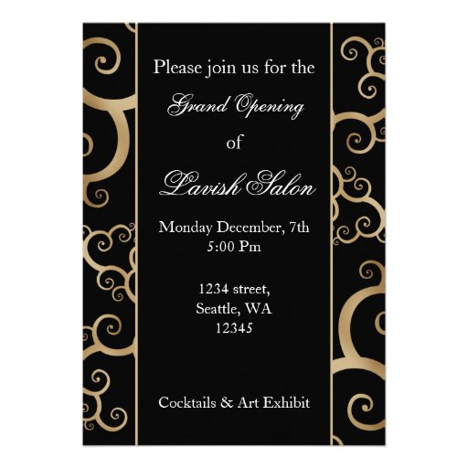 Elegant Corporate party Invitation 5