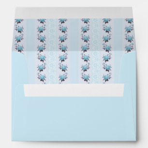Elegant Cottagecore Envelope (blue)