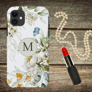 Elegant Country Floral Double Sided iPhone 11 Case