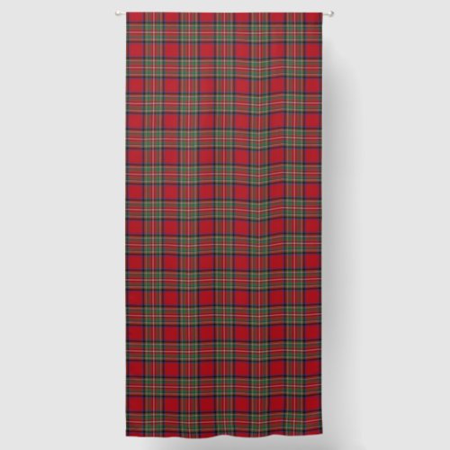 Elegant Country Plaid Rustic Stewart Tartan Blackout Curtains