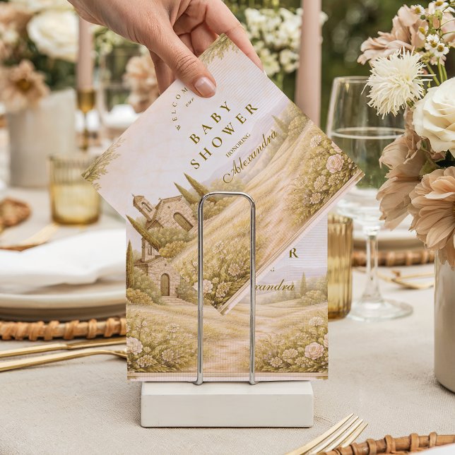 Elegant Countryside Garden Baby Shower Napkins (Creator Uploaded)