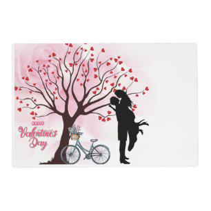 Elegant Couple Lover Valentine's Day Placemat