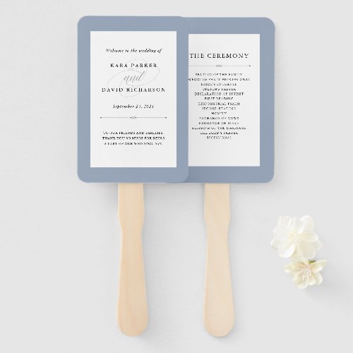 Elegant Couture | Dusty Blue Wedding