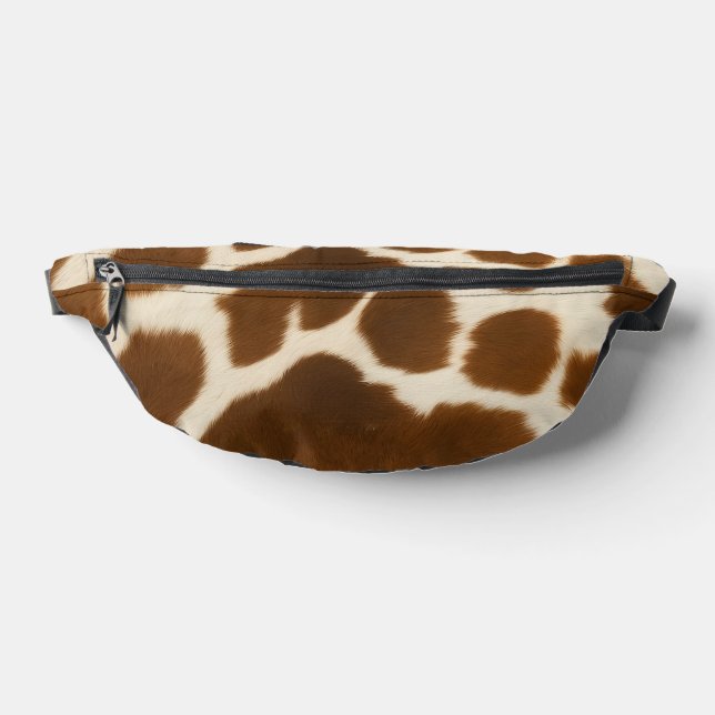 Elegant Cow Faux Leather Modern Collection Fanny Pack (Lay Down)