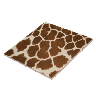 Elegant Cow Faux Leather Popular Collection Ceramic Tile