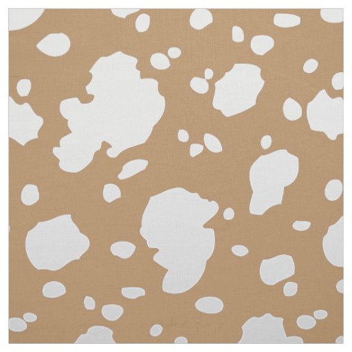 Elegant Cow Print Fabric