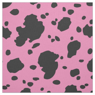 Elegant Cow Print Fabric