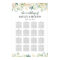 Elegant Cream Floral Greenery Wedding Seating