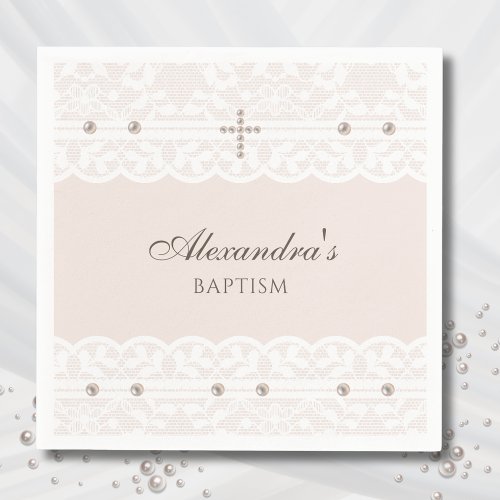 Elegant Cross Christening Christian Baptism