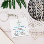 Elegant Cross | Pocket Prayer Keychain<br><div class="desc">Carry your faith wherever you go with the Elegant Cross Pocket Prayer Keychain. Featuring a beautifully detailed cross design and an uplifting prayer message, this keychain serves as a daily reminder of God's love and grace. Perfect for offering strength, courage, and peace, it makes a thoughtful gift for loved ones...</div>